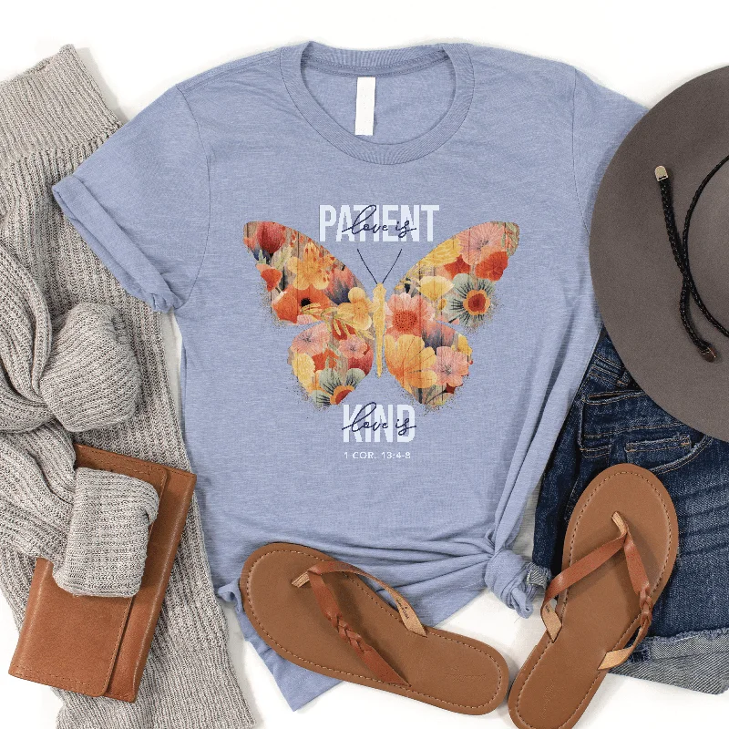 Love is Patient Butterfly Tee