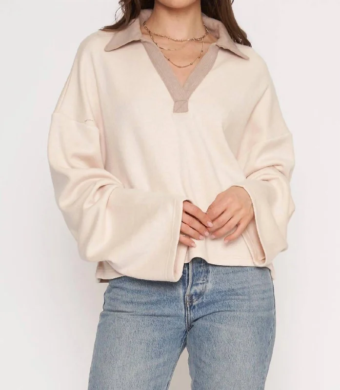 Milo Top In Cream