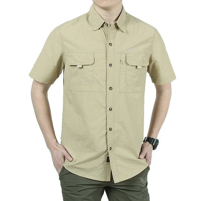 short-khaki / L