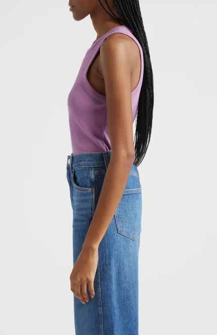 Cropped Jordyn Tank Orchid Dusk