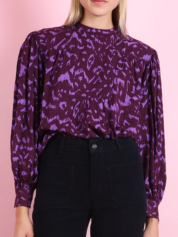 Delaide Top in Violet