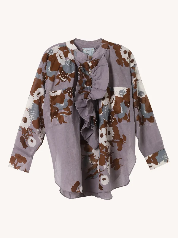 TAUPE FLOWER 4 / XS