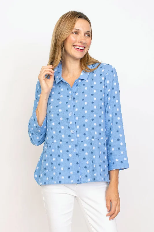 Habitat Dots Shirttail Top