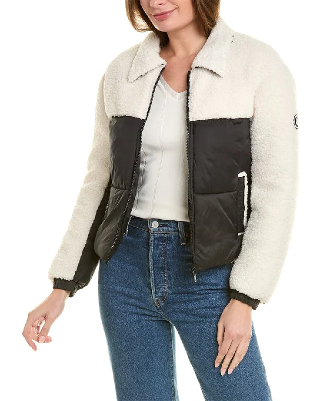 Hurley Chelsea Cropped Quilted Jacket