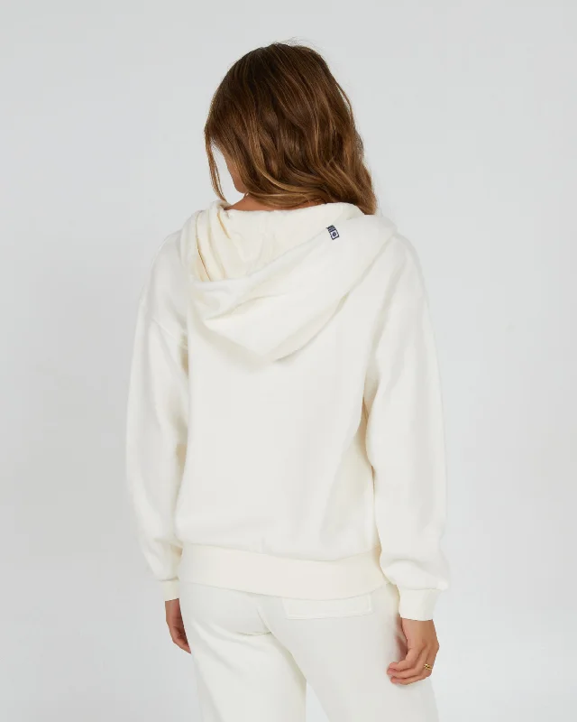 Alpha 2 Off White Zip Hoody