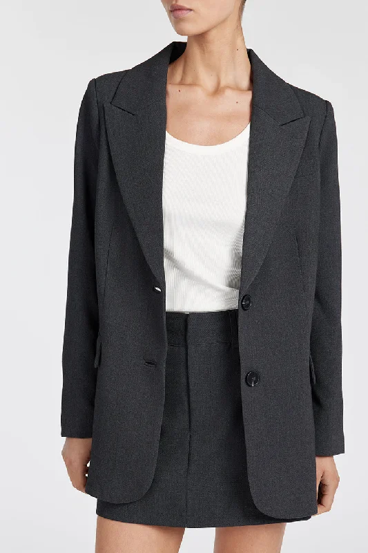 CELINE CHARCOAL BLAZER