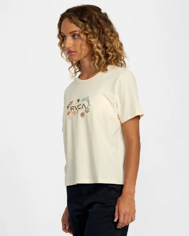 Circle Of Life Tee - Cream