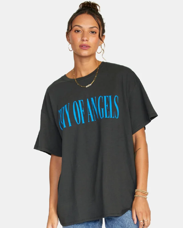 City Of Angels Graphic Tee - Washed Black