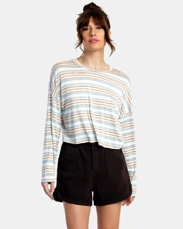 Countdown II Long Sleeve Knit Top - Cloud