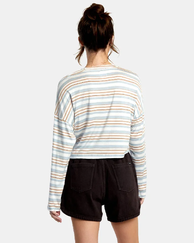 Countdown II Long Sleeve Knit Top - Cloud