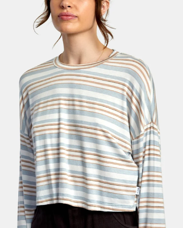 Countdown II Long Sleeve Knit Top - Cloud