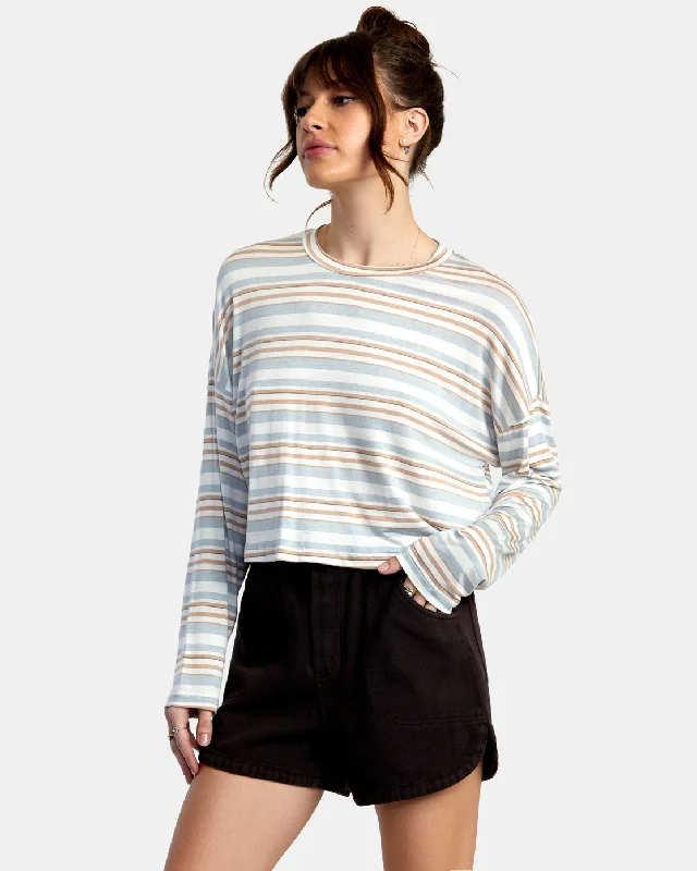 Countdown II Long Sleeve Knit Top - Cloud