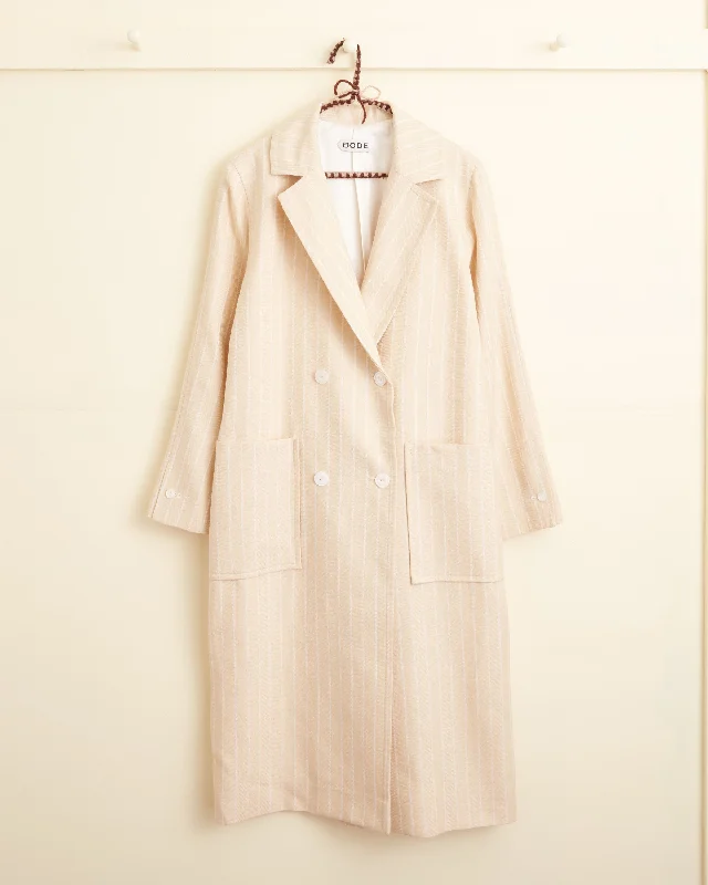 Dennis Stripe Worcester Coat