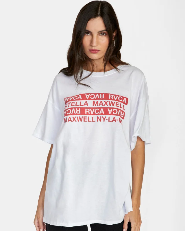 Explicit Graphic Tee - White