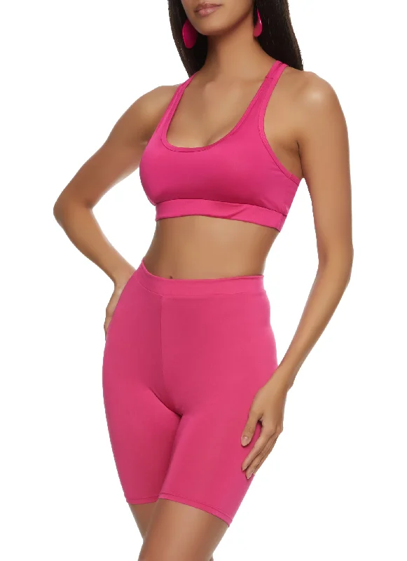 Active Shrug and Sports Bra Set