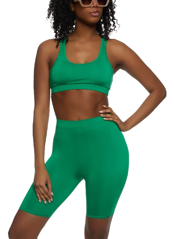 Active Shrug and Sports Bra Set