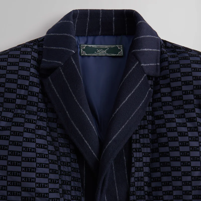 Kith Tate Puffed Combo Blazer - Nocturnal