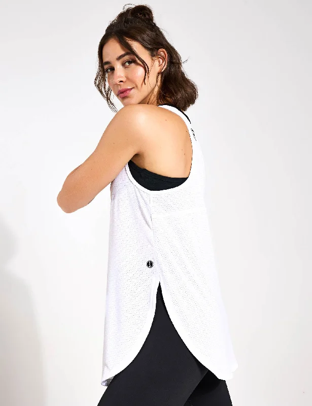 Zela Tank Top - White