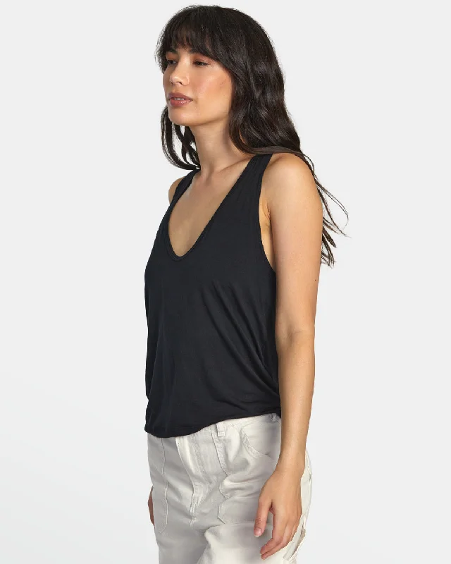 Minted Tank Top - RVCA Black