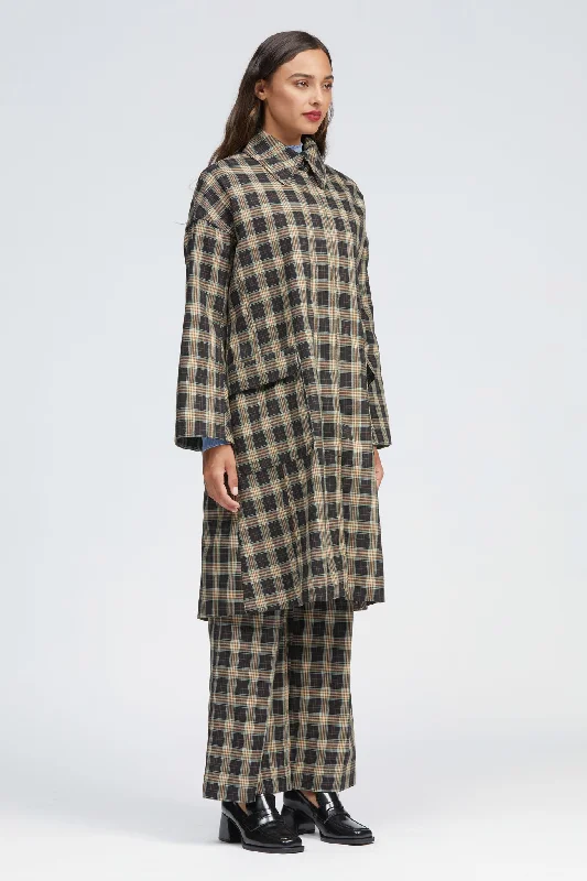 Musgrave Coat Brown/Mint Check