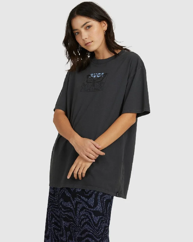 Mushy Fly Tee - Pirate Black