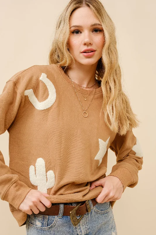 Rodeo Patchwork Sweatshirt