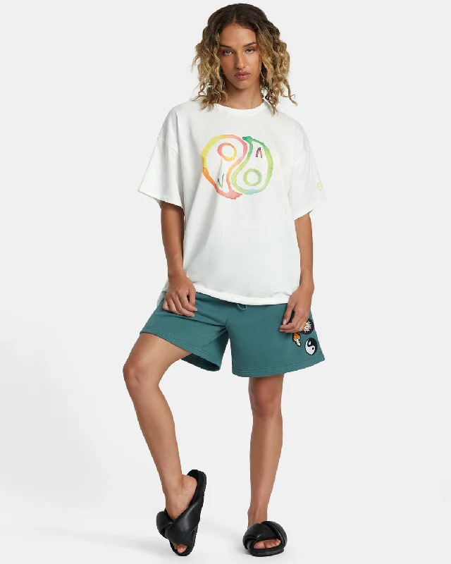 Rose Machado Yin Yang Tee - Vintage White