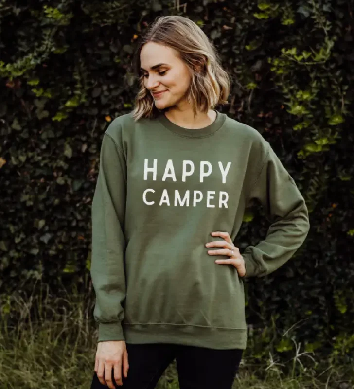 The Happy Camper Sweatshirt - PLUS