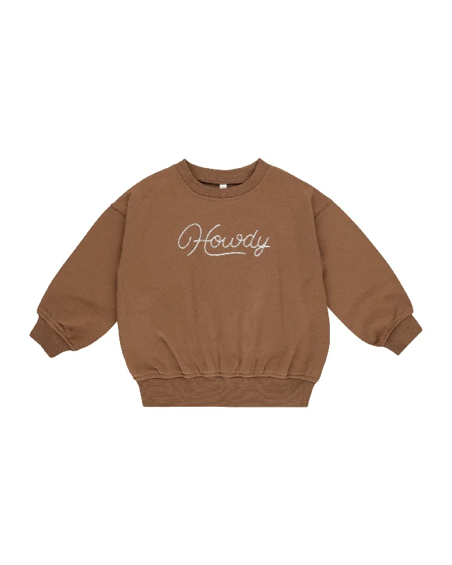 The Relaxed Sweatshirt by Rylee + Cru - Howdy - KIDS