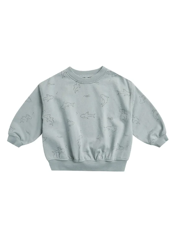 The Shark Sweatshirt by Rylee + Cru - BABY