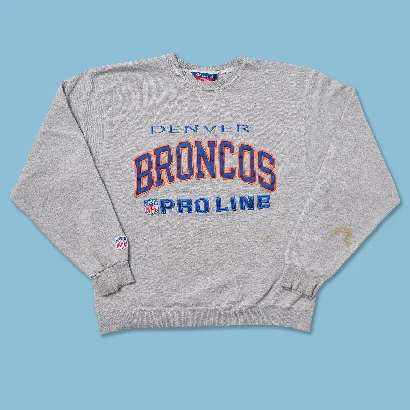 Vintage Champion Denver Broncos Sweater Medium