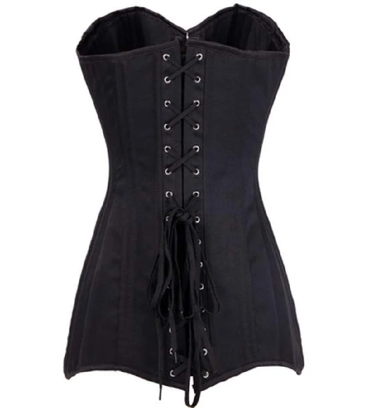 Women's Gothic Pure Color Overbust Corsets