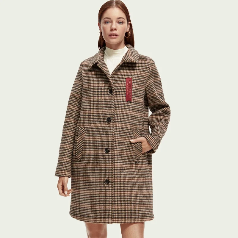 Wool-Blended Tailored Coat (Combo X)