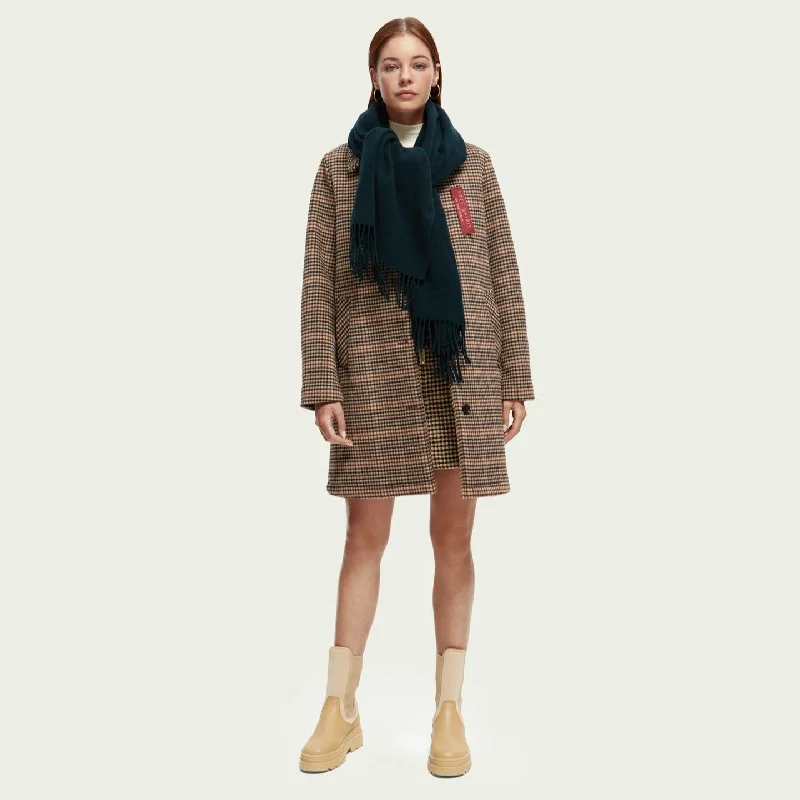 Wool-Blended Tailored Coat (Combo X)