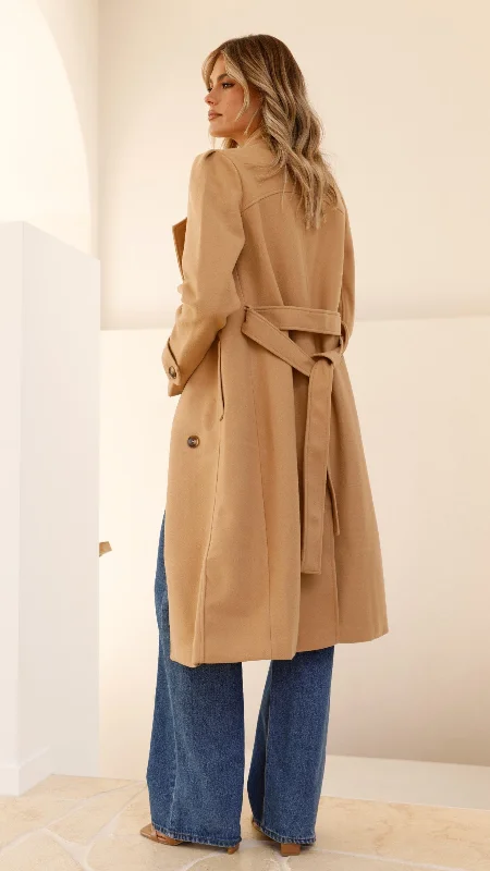 Xenos Coat - Camel